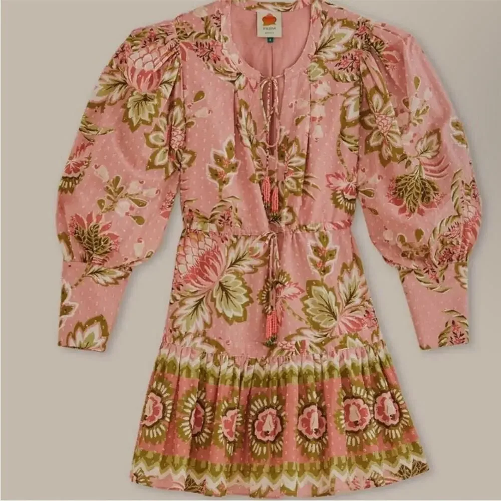 Farm Rio Aura Floral Dress